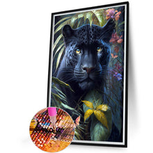 Load image into Gallery viewer, AB Diamond Painting - Full Round - black panther (40*60CM)
