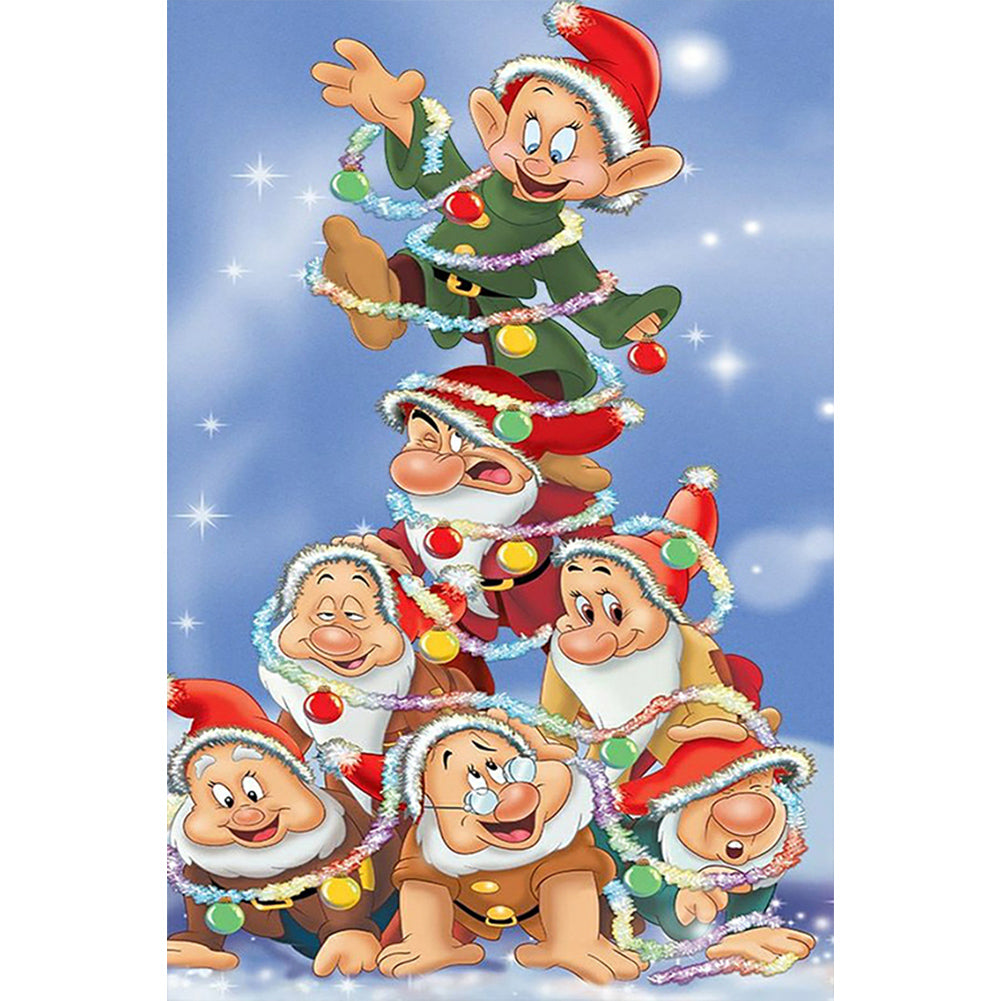 Diamond Painting - Full Round - Seven Dwarfs (40*60CM)