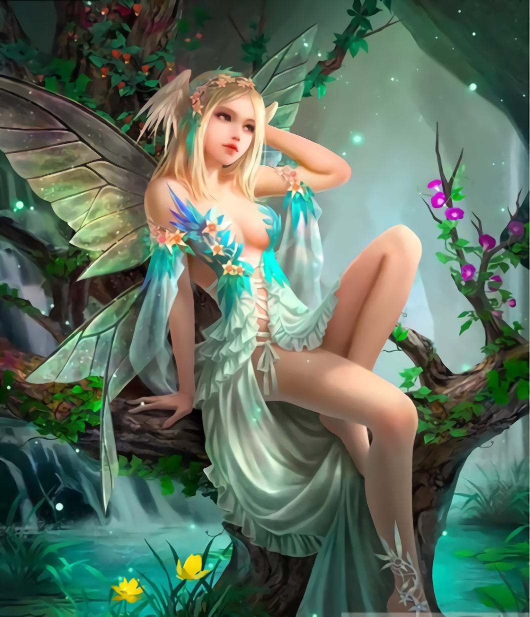 Diamond Painting - Full Round - Fairy Elf (30*40CM)