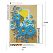 Load image into Gallery viewer, Paper Quilling 30*40CM(Canvas) Full Round Drill Diamond Painting
