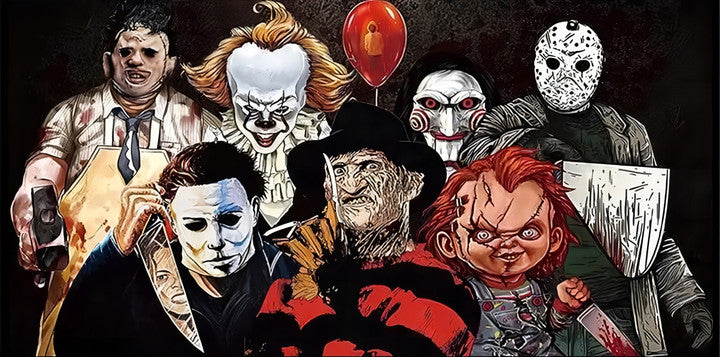 AB Diamond Painting - Full Round - All Villains (40*80cm)