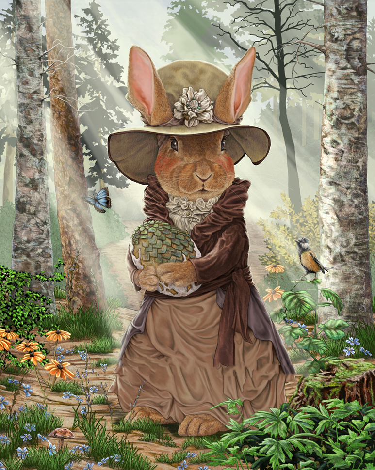 AB Diamond Painting - Full Round - Miss Tittles (40*50CM)