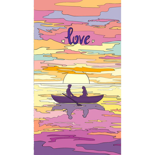 Diamond Painting - Full Round - Love (30*70CM)