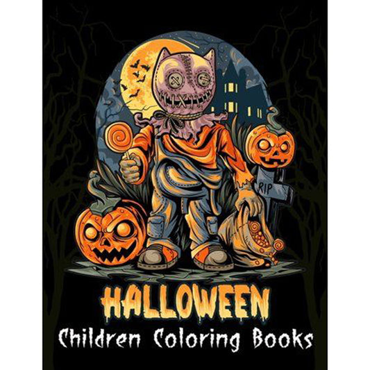 Diamond Painting - Full Round - Halloween Pumpkin Doll (30*40CM)