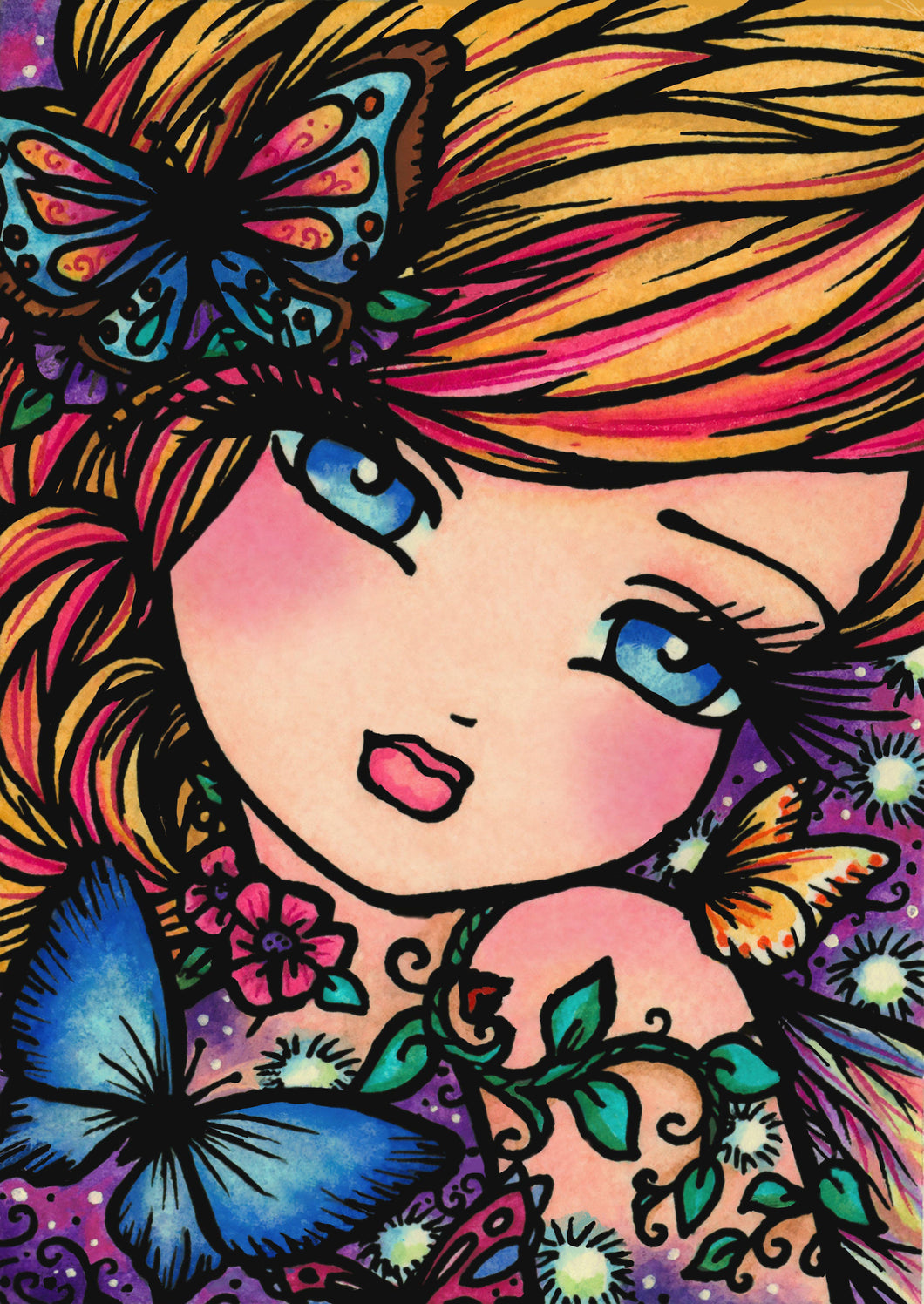 Diamond Painting - Full Round - April Fairy (30*40CM)