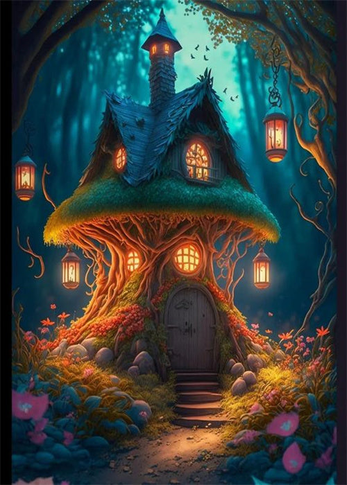 AB Diamond Painting - Full Round - scenery (40*50CM)