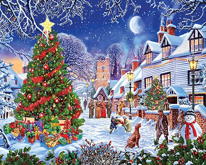 AB Diamond Painting - Full Round - Christmas (40*50cm)