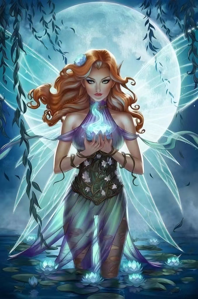 AB Diamond Painting - Full Round - Seylara character (40*60cm)