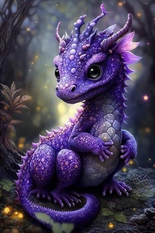 AB  Diamond Painting -  Dragon (40*60CM)