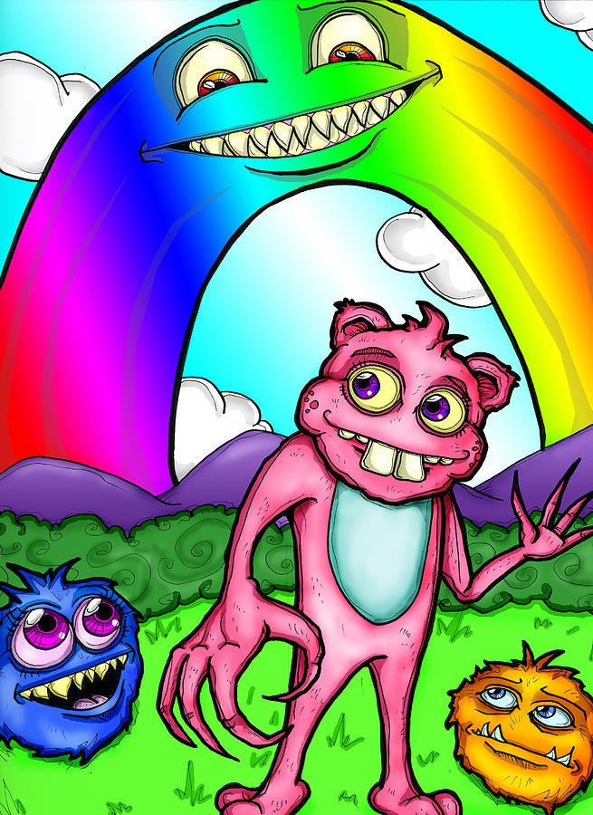 Diamond Painting - Full Round - comic cat (30*40CM)