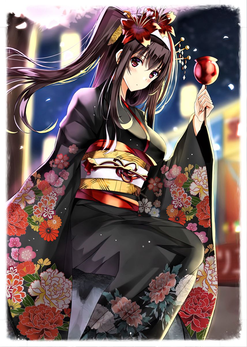 Diamond Painting - Full Round - Anime Girl (30*40CM)