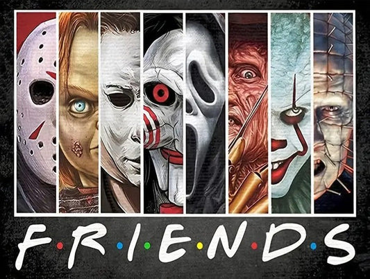 AB Diamond Painting - Full Round - All Villains (40*55cm)