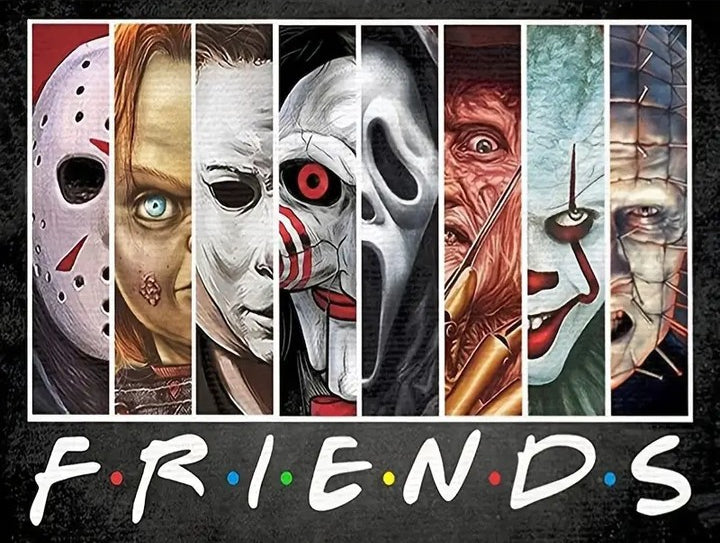 AB Diamond Painting - Full Round - All Villains (40*55cm)