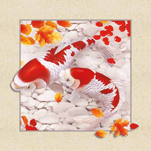 AB Diamond Painting - Full Round - Animal Goldfish (40*40cm)