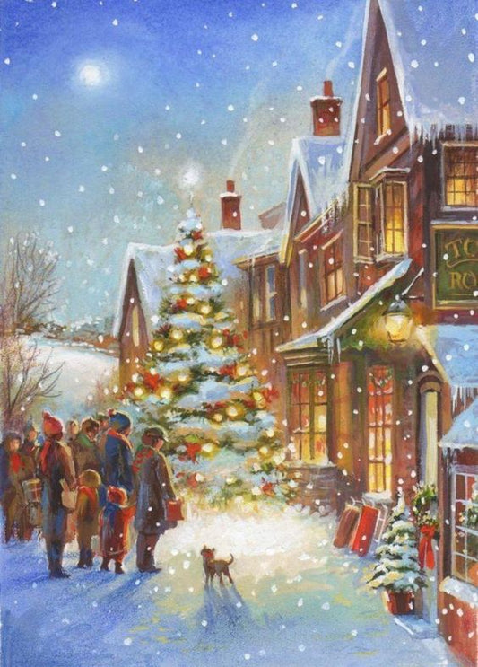 AB Diamond Painting - Full Round - Christmas (40*55cm)
