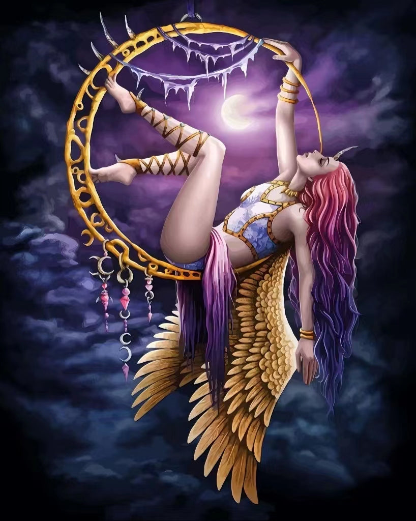 AB Diamond Painting - Full Round - Aerial Angel (40*50cm)
