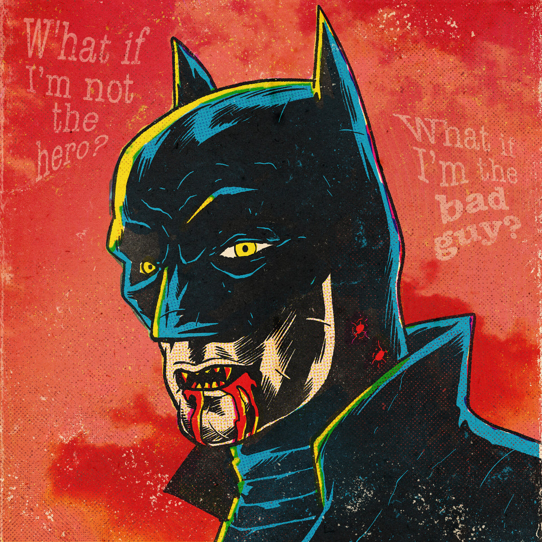 Diamond Painting - Full Round - Horror Batman (40*40CM)