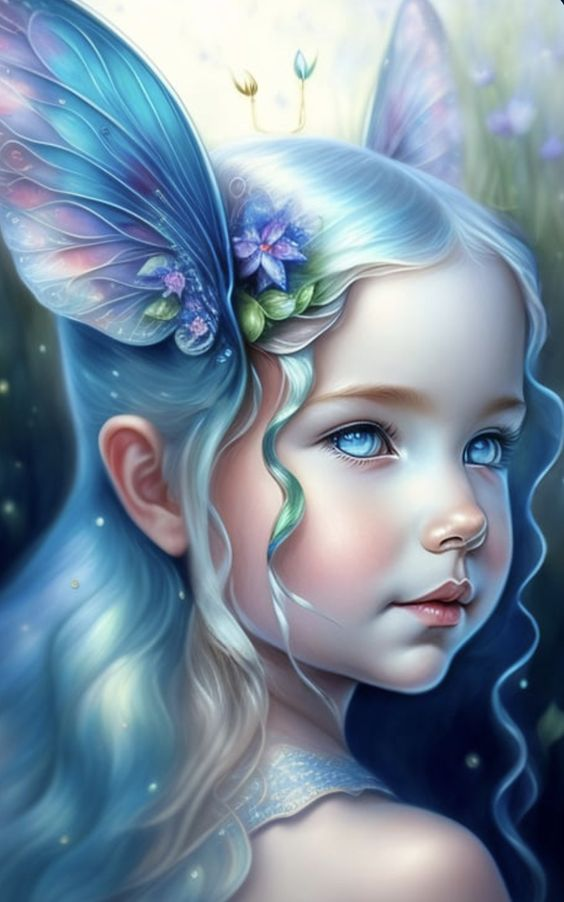 AB Diamond Painting - Full Round - Elf girl (40*60cm)