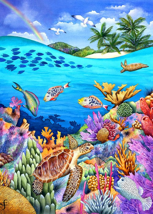 AB Diamond Painting - Full Round - The underwater world (40*55cm)