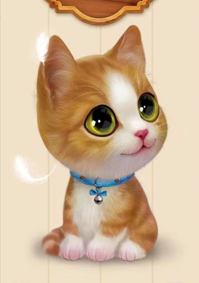 AB Diamond Painting - Full Round - Cute kitten (40*56cm)