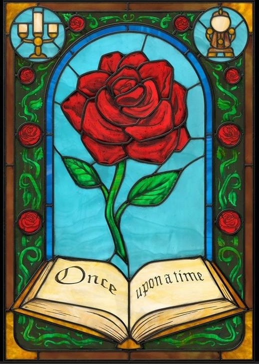 AB Diamond Painting - Full Round - Rose (40*55CM)
