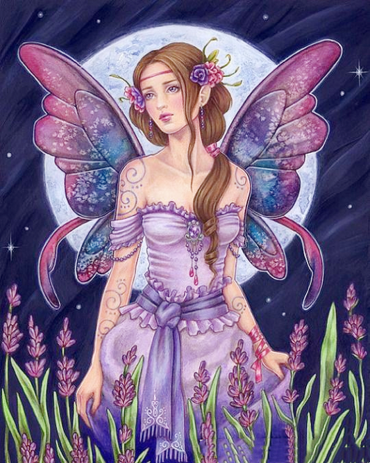AB Diamond Painting - Full Round - Butterfly Fairy (40*50CM)