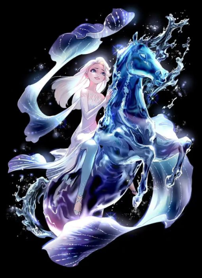 AB Diamond Painting - Full Round - Princess Elsa (40*55CM)